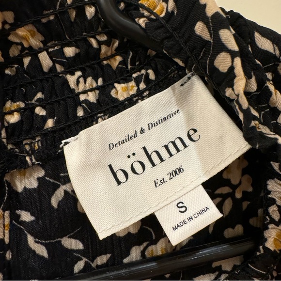 Böhme Floral Babydoll Dress - Picture 3 of 5